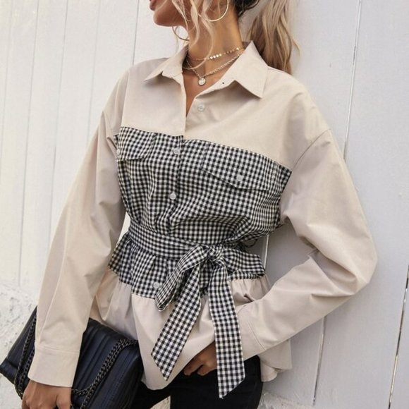 Modern and Edgy Blouse - Picture 4 of 5